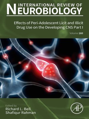 cover image of Effects of Peri-Adolescent Licit and Illicit Drug Use on the Developing CNS Part I